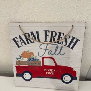 Farm Fresh Fall Wall Decor